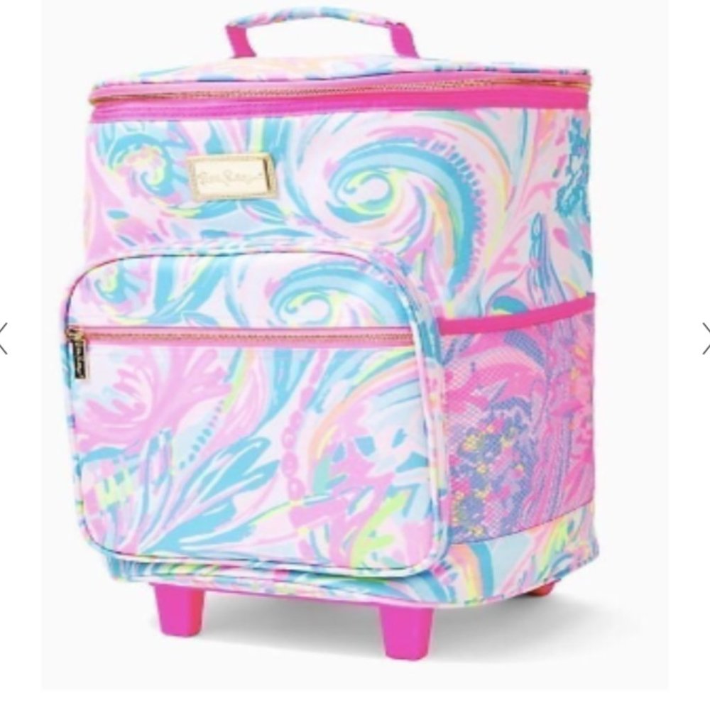 Lilly Pulitzer rolling Cooler NWT